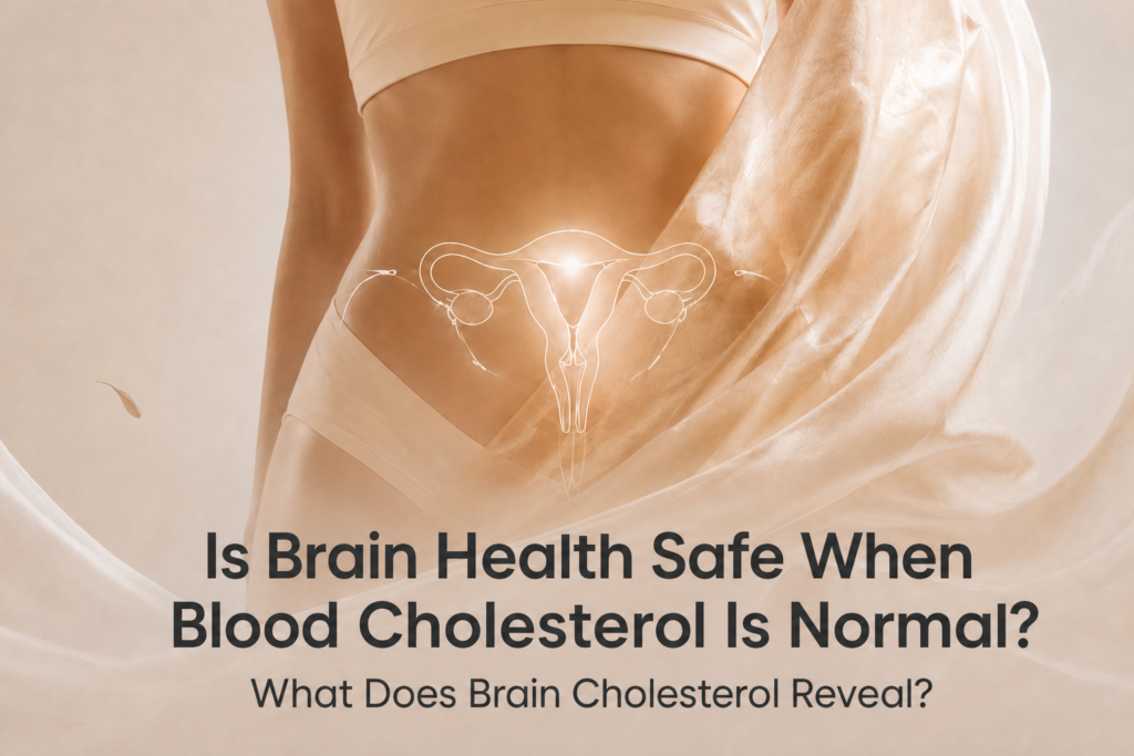 What does brain cholesterol reveal?