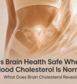 What does brain cholesterol reveal?