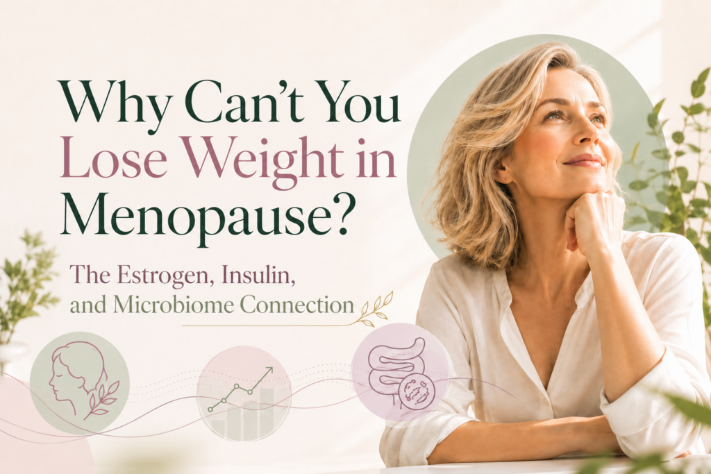 Why can't you lose weight in menopause?