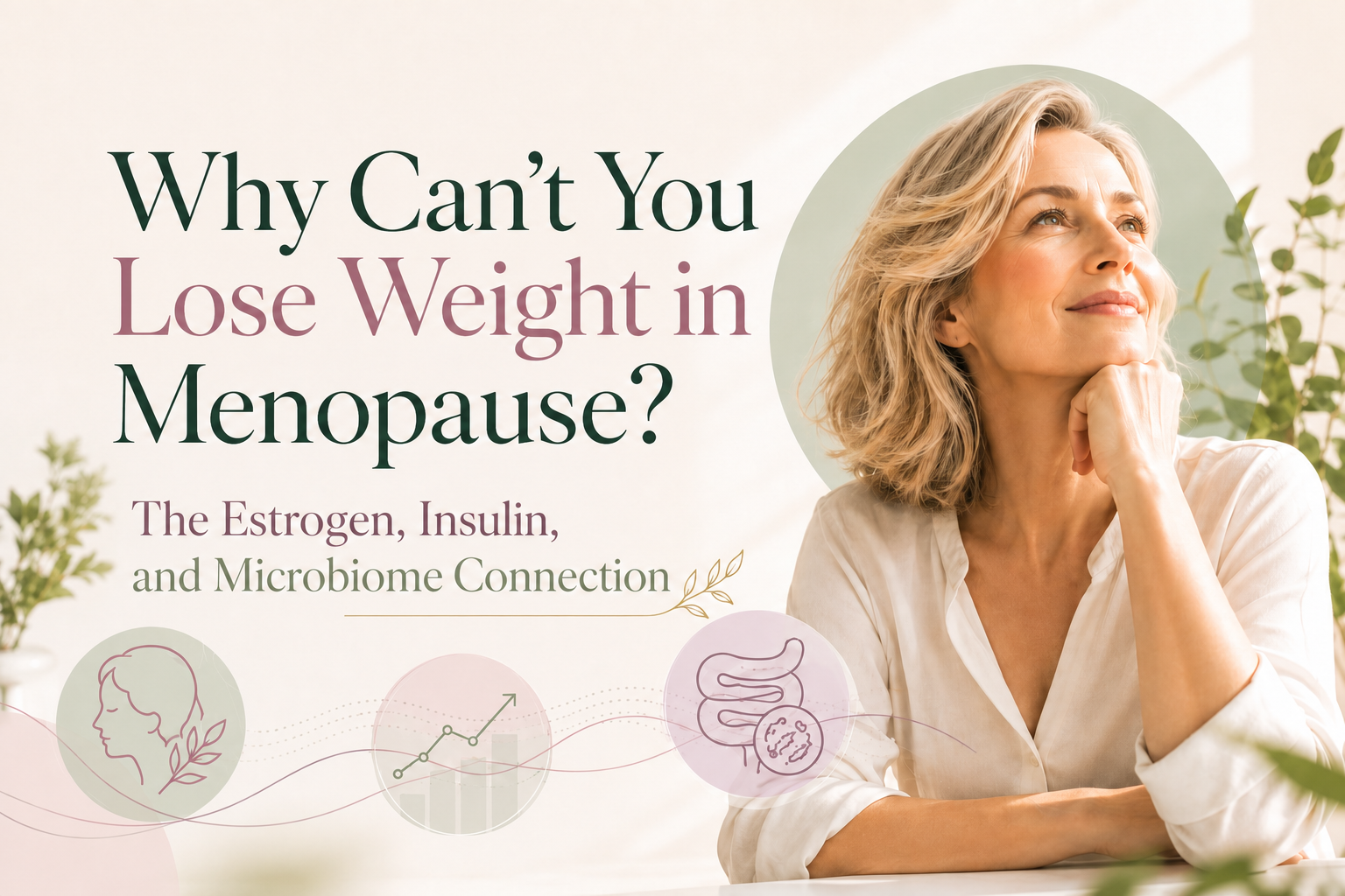 Why can't you lose weight in menopause?