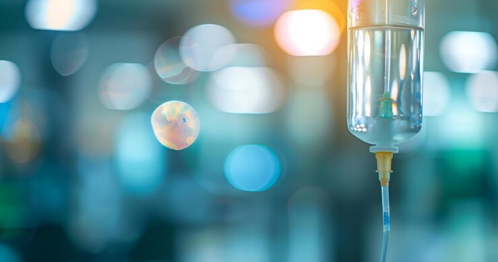 İntravenöz tedavi ile vitamin ve mineral desteği